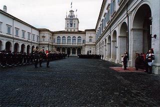 Visita ufficiale di S.S. Giovanni Paolo II al Quirinale