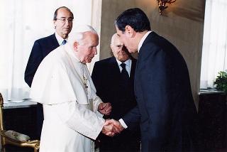Visita ufficiale di S.S. Giovanni Paolo II al Quirinale
