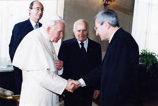 Visita ufficiale di S.S. Giovanni Paolo II al Quirinale
