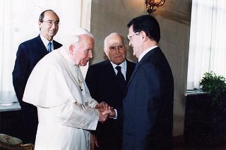 Visita ufficiale di S.S. Giovanni Paolo II al Quirinale