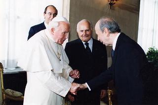 Visita ufficiale di S.S. Giovanni Paolo II al Quirinale
