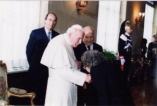Visita ufficiale di S.S. Giovanni Paolo II al Quirinale