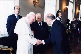 Visita ufficiale di S.S. Giovanni Paolo II al Quirinale