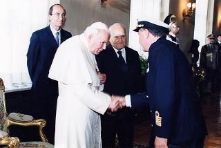 Visita ufficiale di S.S. Giovanni Paolo II al Quirinale