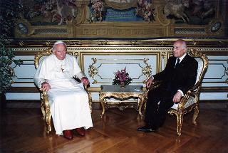 Visita ufficiale di S.S. Giovanni Paolo II al Quirinale