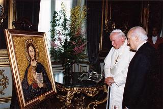 Visita ufficiale di S.S. Giovanni Paolo II al Quirinale