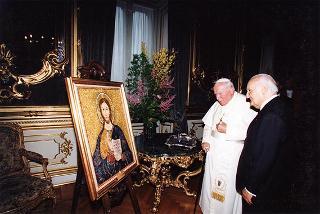 Visita ufficiale di S.S. Giovanni Paolo II al Quirinale