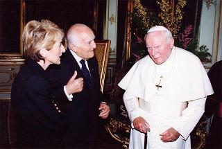Visita ufficiale di S.S. Giovanni Paolo II al Quirinale