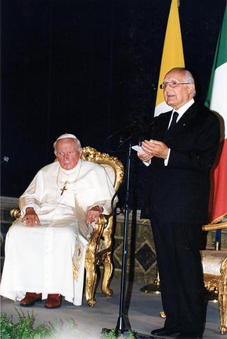 Visita ufficiale di S.S. Giovanni Paolo II al Quirinale