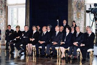 Visita ufficiale di S.S. Giovanni Paolo II al Quirinale