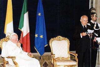 Visita ufficiale di S.S. Giovanni Paolo II al Quirinale