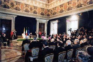 Visita ufficiale di S.S. Giovanni Paolo II al Quirinale