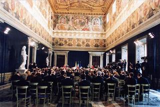 Visita ufficiale di S.S. Giovanni Paolo II al Quirinale