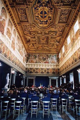 Visita ufficiale di S.S. Giovanni Paolo II al Quirinale