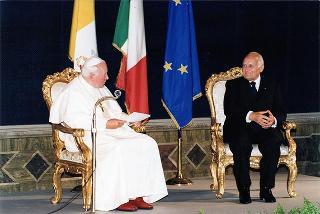 Visita ufficiale di S.S. Giovanni Paolo II al Quirinale