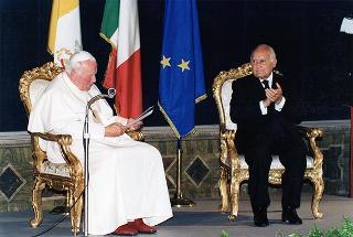 Visita ufficiale di S.S. Giovanni Paolo II al Quirinale