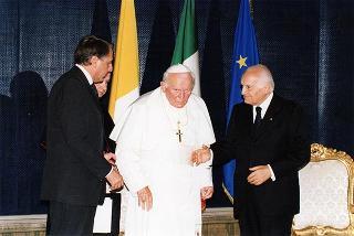 Visita ufficiale di S.S. Giovanni Paolo II al Quirinale