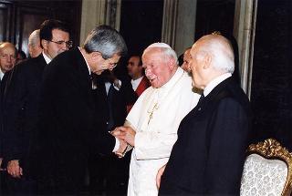 Visita ufficiale di S.S. Giovanni Paolo II al Quirinale