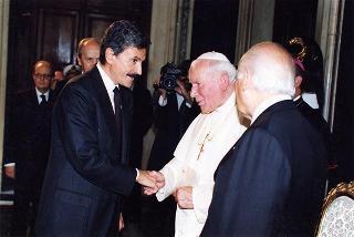 Visita ufficiale di S.S. Giovanni Paolo II al Quirinale