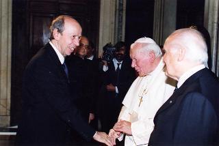 Visita ufficiale di S.S. Giovanni Paolo II al Quirinale
