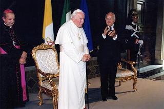 Visita ufficiale di S.S. Giovanni Paolo II al Quirinale