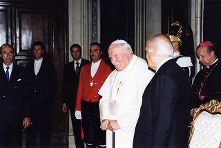 Visita ufficiale di S.S. Giovanni Paolo II al Quirinale