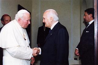Visita ufficiale di S.S. Giovanni Paolo II al Quirinale
