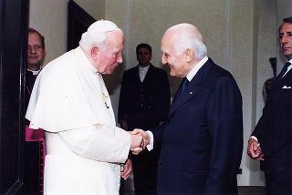 Visita ufficiale di S.S. Giovanni Paolo II al Quirinale