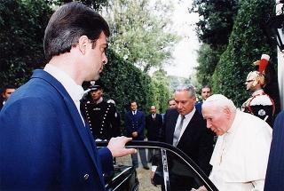 Visita ufficiale di S.S. Giovanni Paolo II al Quirinale