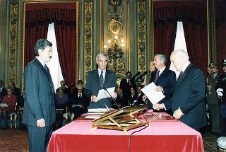 Giuramento dei ministri del Governo D'Alema