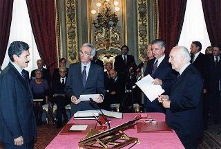 Giuramento dei ministri del Governo D'Alema