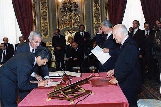 Giuramento dei ministri del Governo D'Alema
