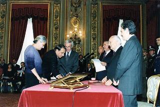 Giuramento dei ministri del Governo D'Alema