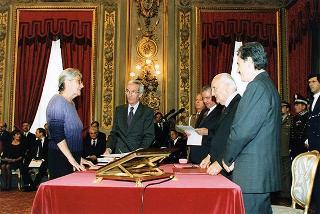 Giuramento dei ministri del Governo D'Alema