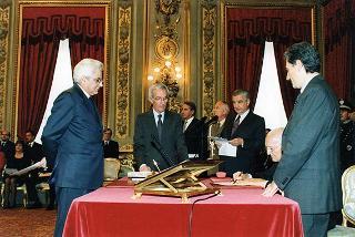 Giuramento dei ministri del Governo D'Alema