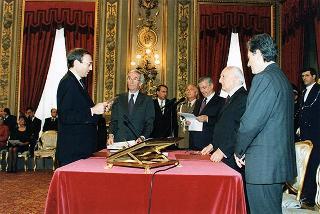 Giuramento dei ministri del Governo D'Alema