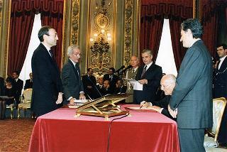 Giuramento dei ministri del Governo D'Alema