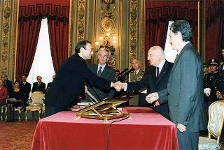Giuramento dei ministri del Governo D'Alema