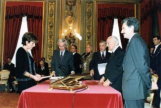 Giuramento dei ministri del Governo D'Alema