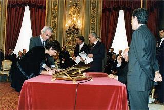 Giuramento dei ministri del Governo D'Alema