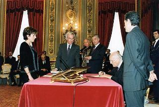 Giuramento dei ministri del Governo D'Alema