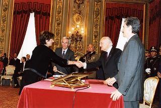 Giuramento dei ministri del Governo D'Alema