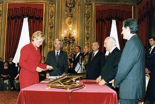 Giuramento dei ministri del Governo D'Alema