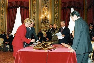 Giuramento dei ministri del Governo D'Alema