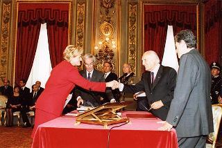 Giuramento dei ministri del Governo D'Alema