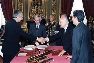 Giuramento dei ministri del Governo D'Alema