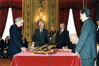 Giuramento dei ministri del Governo D'Alema