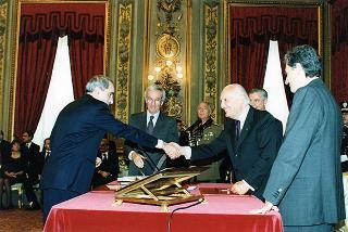 Giuramento dei ministri del Governo D'Alema