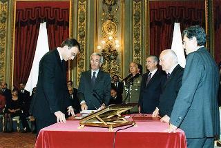 Giuramento dei ministri del Governo D'Alema