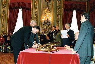 Giuramento dei ministri del Governo D'Alema